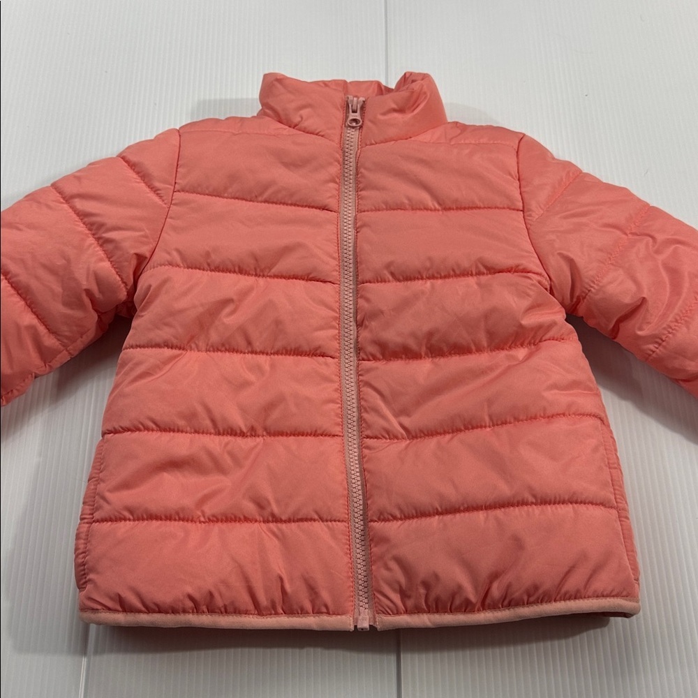 G80. NWT Kids Pink Puffer Jacket by crazy 8 (S 5-6)
